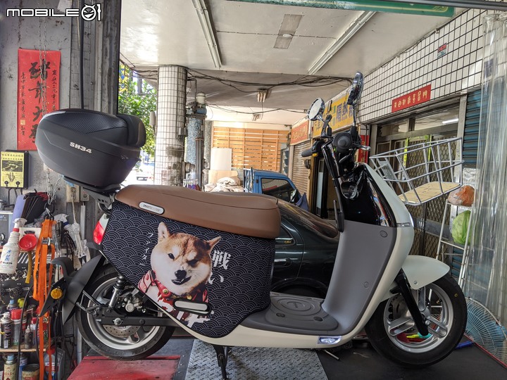 太座休假買菜車-Gogoro 2 Delight上架掛箱&後輪異音處理(附圖多)