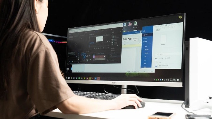 不到一萬 21:9 1ms FreeSync 可以買嗎?Acer CB342CK 34 吋電競電腦螢幕開箱