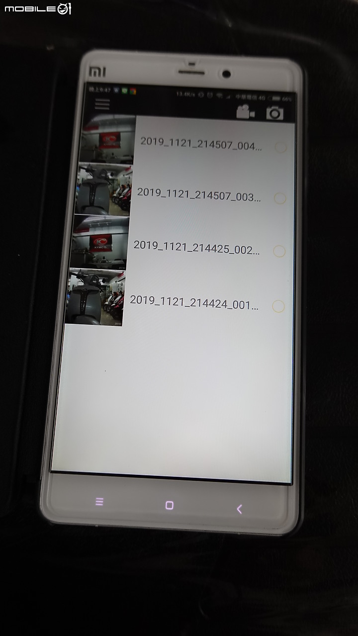 點我看大圖 光陽原廠精品-鴞視界雙鏡頭行車紀錄器(WIFI)