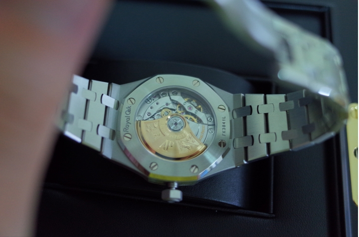 [開箱] 兒時夢想來敲門：AP Royal Oak 15450ST灰面