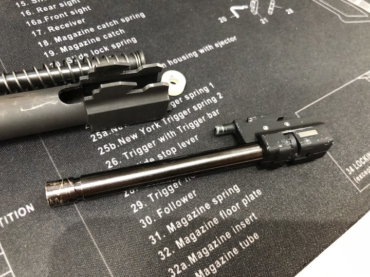 GHK Glock 17 Gen3 氣動手槍工程樣品實際玩