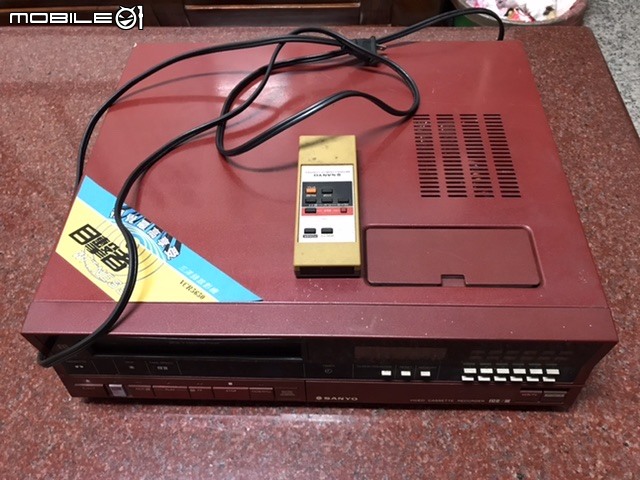 20年前 三洋錄放影機 VCR5650 小帶  還有價值嗎？