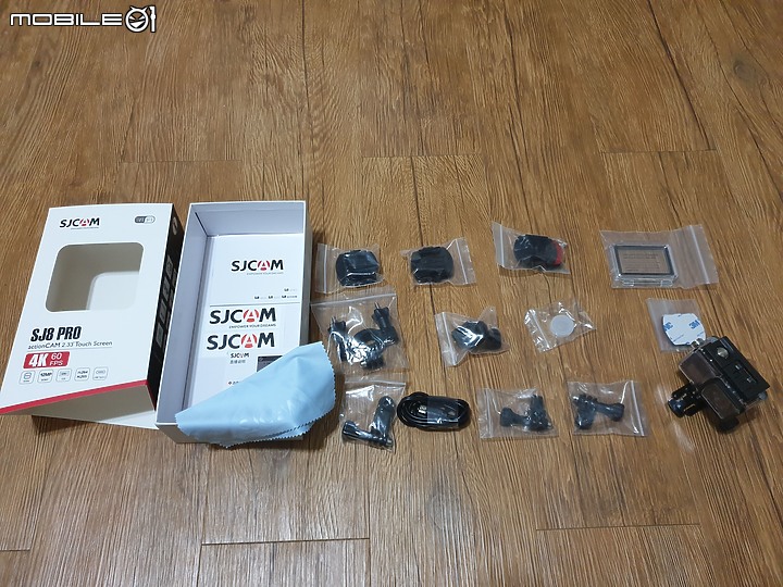 點我看大圖 SJCAM SJ8 PRO 二少爺 不專業 開箱 及與 GOPRO HERO 8 簡單比較 心得分享