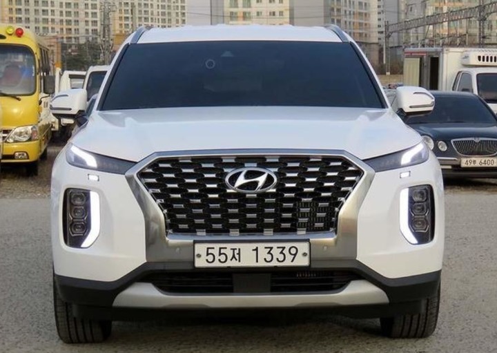 [靜態賞車] 進口身份的第4代Hyundai Santa Fe 5+2七人座休旅 大地銅色