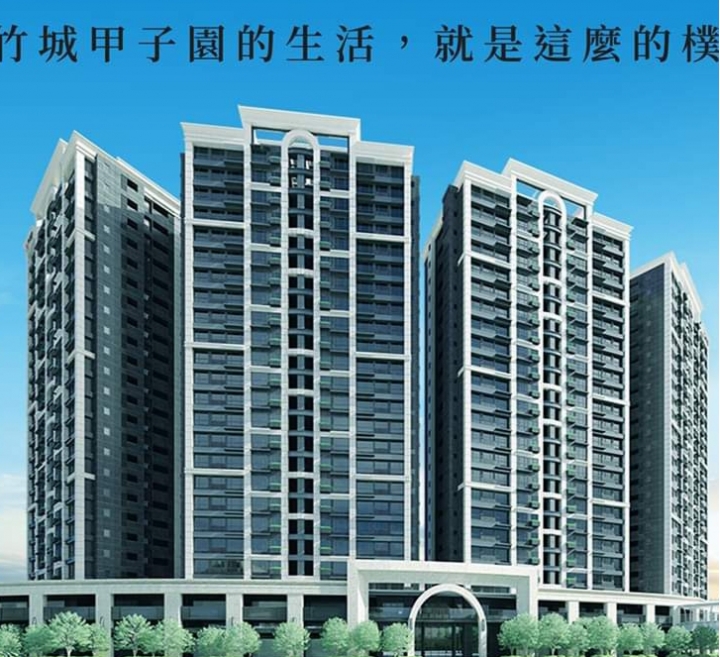 漂亮的A7建案外觀 都是 零雨遮計坪