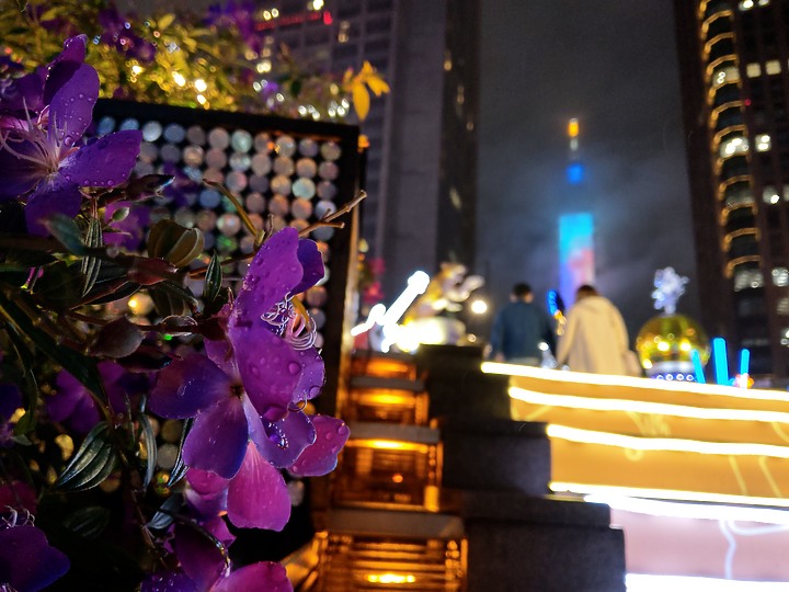 HTC U12+台北阪急聖誕夜景攻略