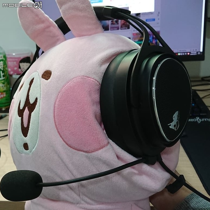 [開箱有片]台灣品牌Wicked Bunny威克邦尼 HDSS電競耳機麥克風