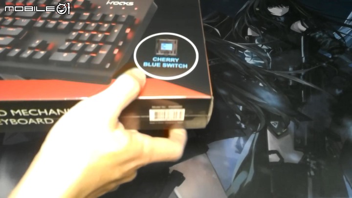 [開箱]irocks K65M PBT背光機械式鍵盤開箱(青軸),使用後覺得不習慣決定送出