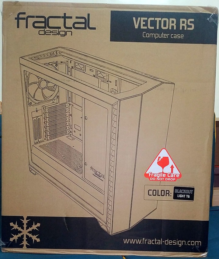點我看大圖 萬眾矚目Fractal design年度旗艦 Vector RS Dark TG機殼開箱