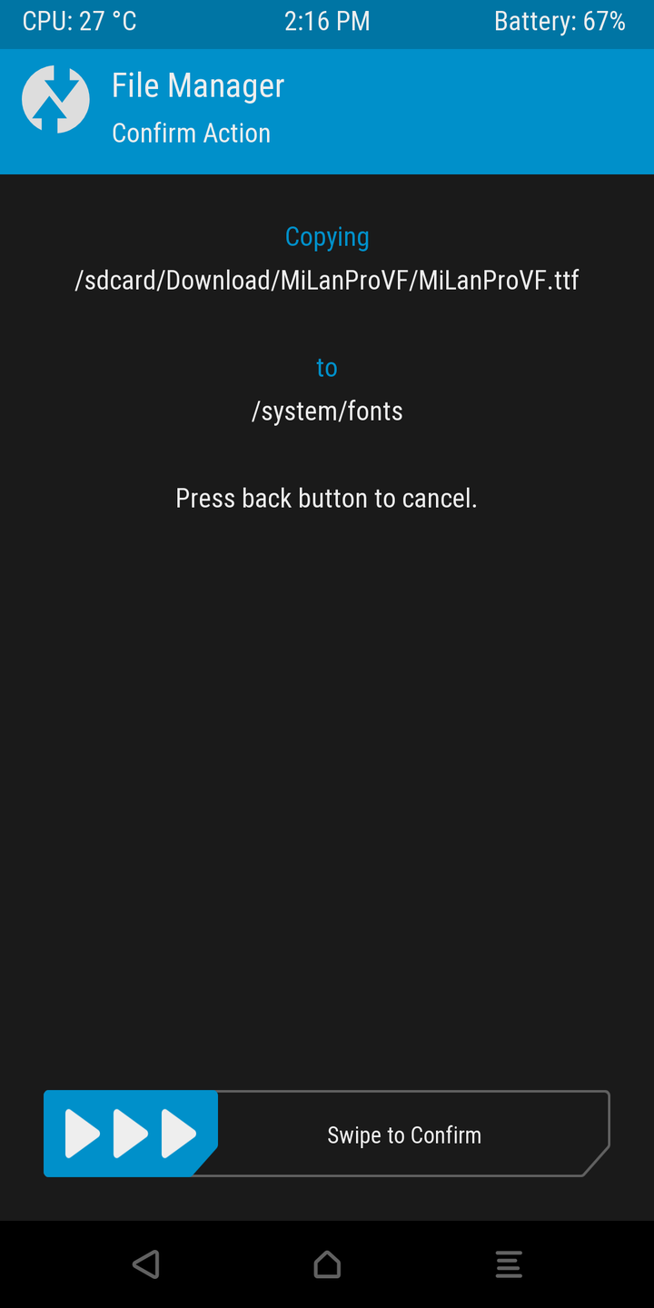 MIUI 11 EU版安裝小米蘭亭Pro字體分享
