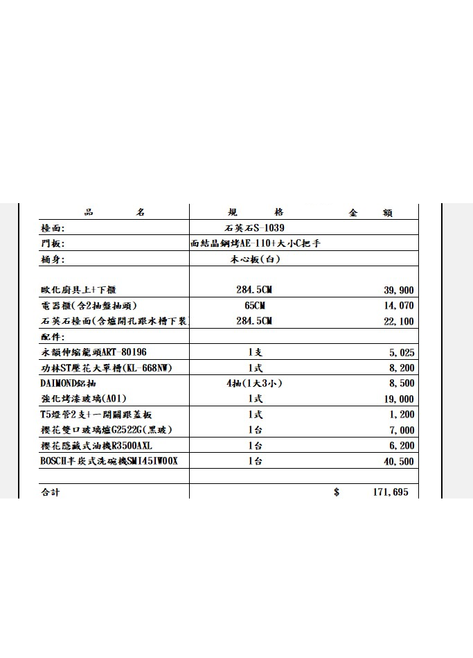 請教廚具烤漆玻璃報價