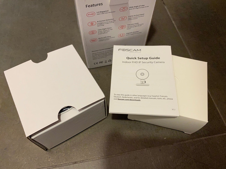 「開箱」Foscam C2M 1080p 雙頻無線網路攝影機