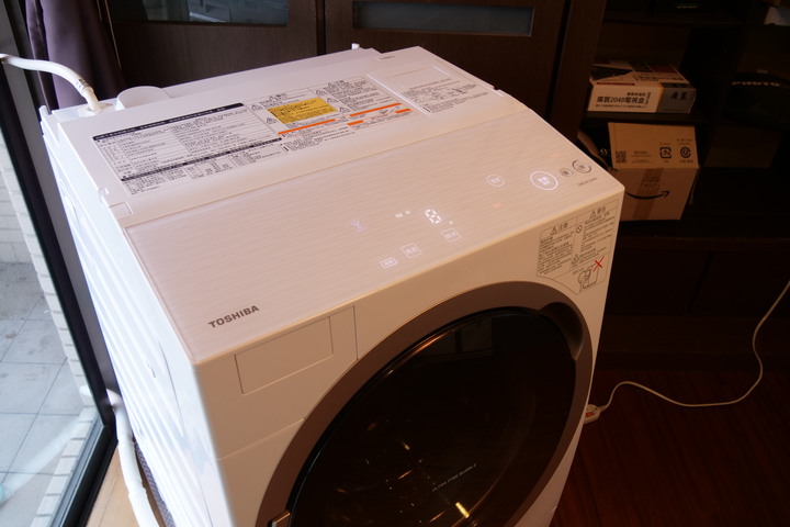 點我看大圖 TOSHIBA TWD-DH120X5G 滾筒洗衣機 開箱