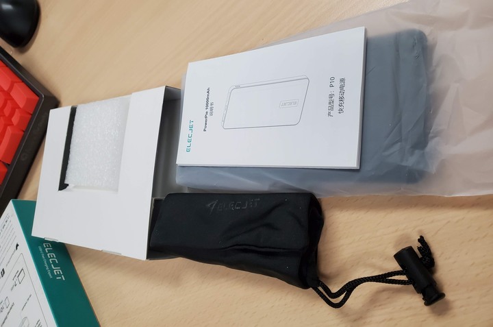 Elecjet行動電源與PPS旅充開箱加充Note10+測試