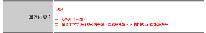 省道無住址.如何檢舉?