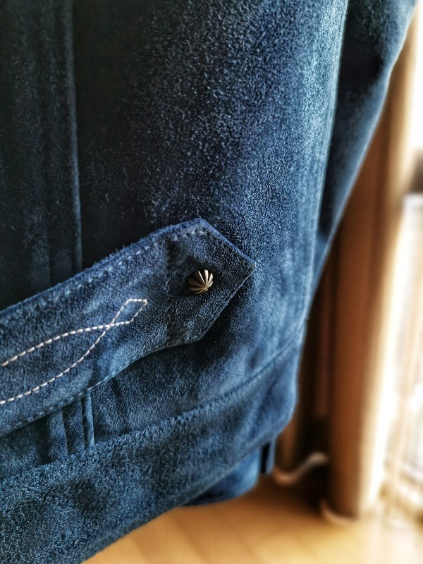 [選前開箱] JEANSDA Cassidy Western Jacket 金斯大卡西迪藍染馬麂皮西部外套
