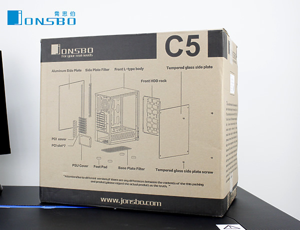 喬思伯Jonsbo C5，塔型機殼極限縮小化，空間運用的魔法師！