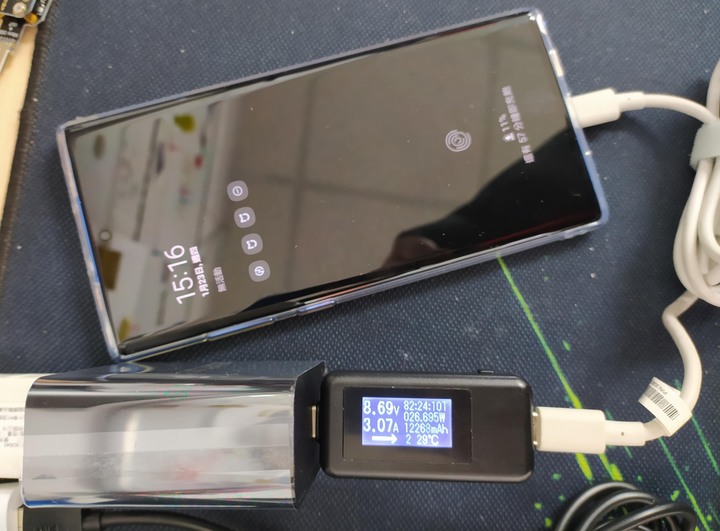 Elecjet行動電源與PPS旅充開箱加充Note10+測試