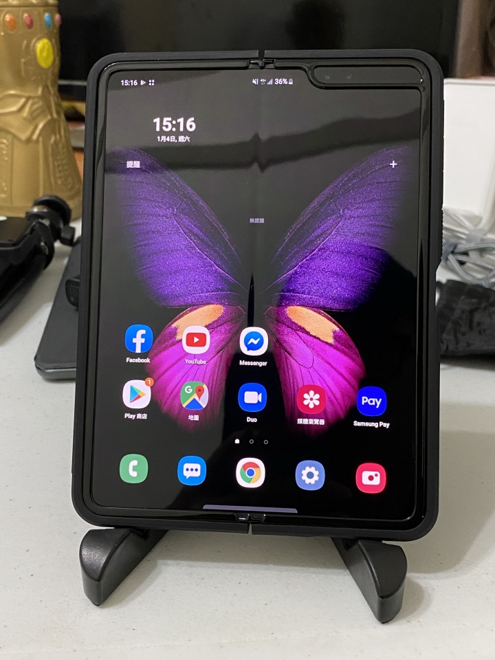 galaxy fold 台灣版簡易交機心得 feat.spigen保護殼