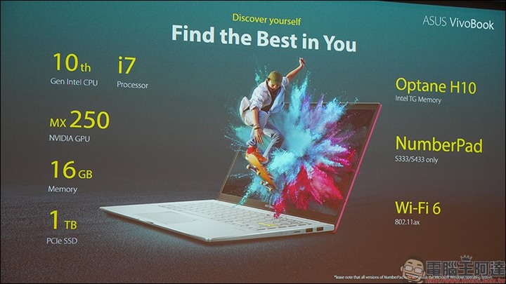 華碩 2020 全新 VivoBook 系列筆電搶先動眼看,多彩色機身搭配撞色 Enter 鍵!