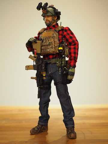 入坑! DAMTOYS 78063 US DEA SRT 1/6 軍事人偶開箱