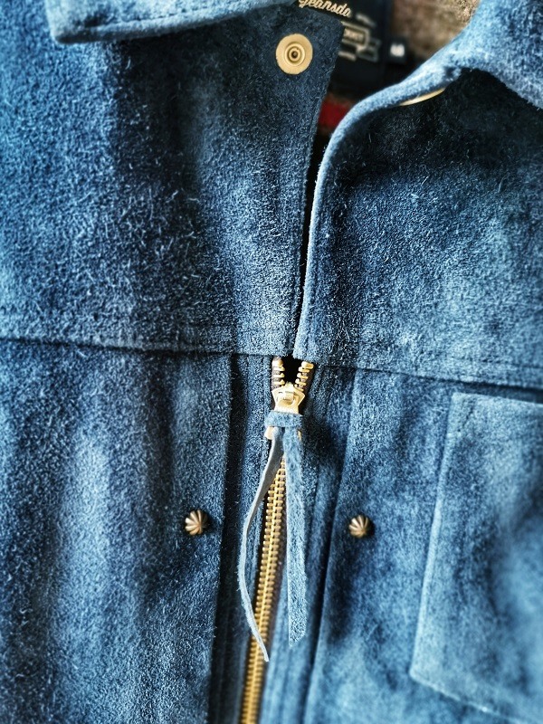 [選前開箱] JEANSDA Cassidy Western Jacket 金斯大卡西迪藍染馬麂皮西部外套