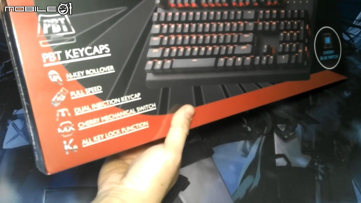 [開箱]irocks K65M PBT背光機械式鍵盤開箱(青軸),使用後覺得不習慣決定送出