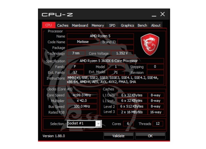 AMD Ryzen 5 3600X處理器真的很超值超頻到4.35GHz也非常穩