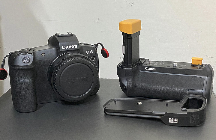 Canon EOS R 電池握把 BG-E22 開箱