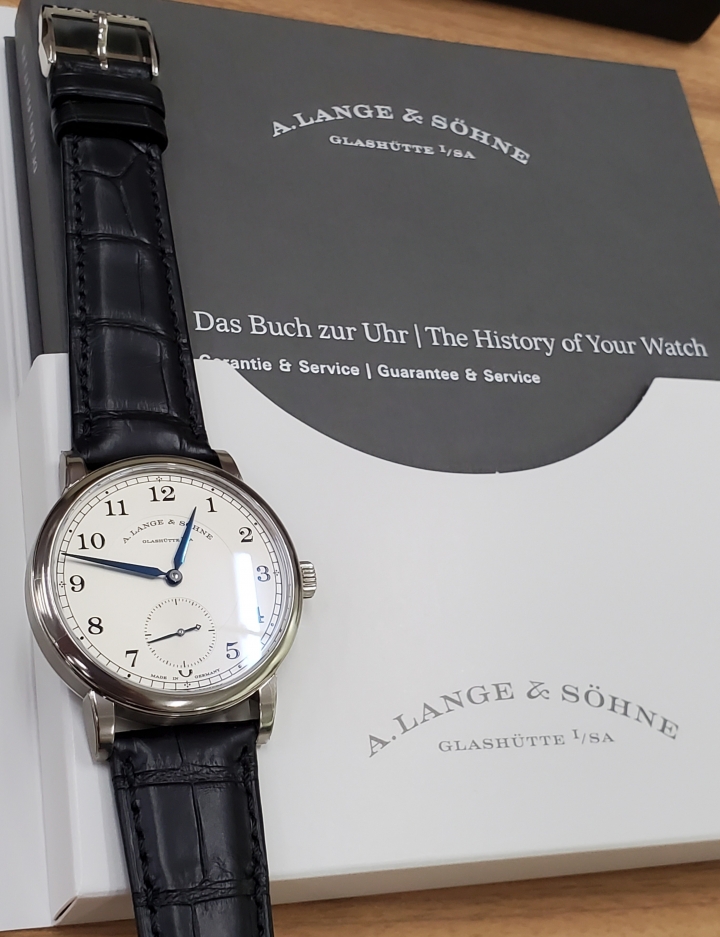 (分享開箱) 白金款A Lange & Sohne 1815
