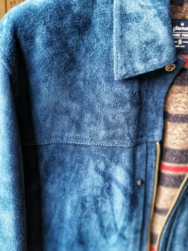 [選前開箱] JEANSDA Cassidy Western Jacket 金斯大卡西迪藍染馬麂皮西部外套