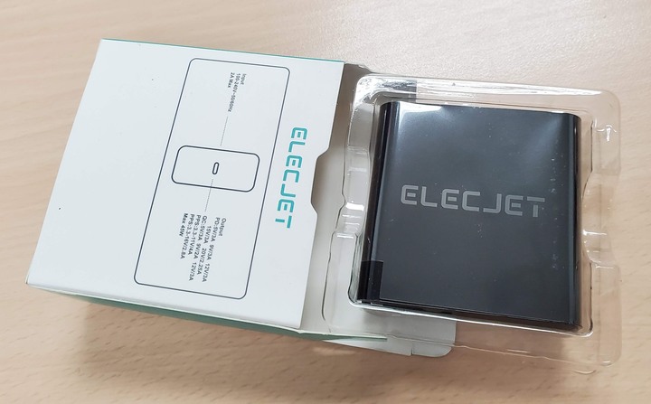 Elecjet行動電源與PPS旅充開箱加充Note10+測試