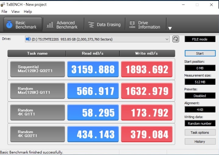 Transcend hot sale mte220s 1tb