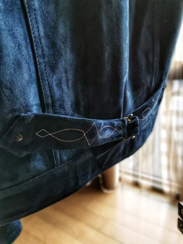 [選前開箱] JEANSDA Cassidy Western Jacket 金斯大卡西迪藍染馬麂皮西部外套