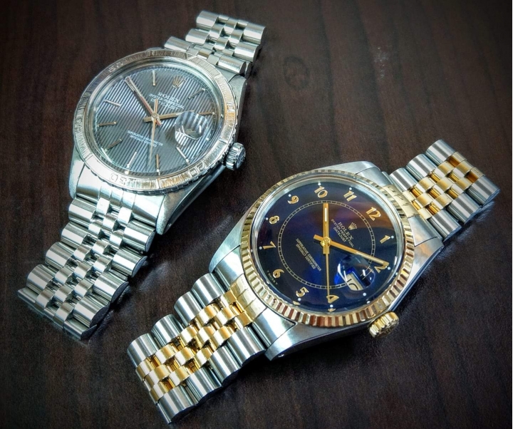 ROLEX 分享兩只老 Datejust