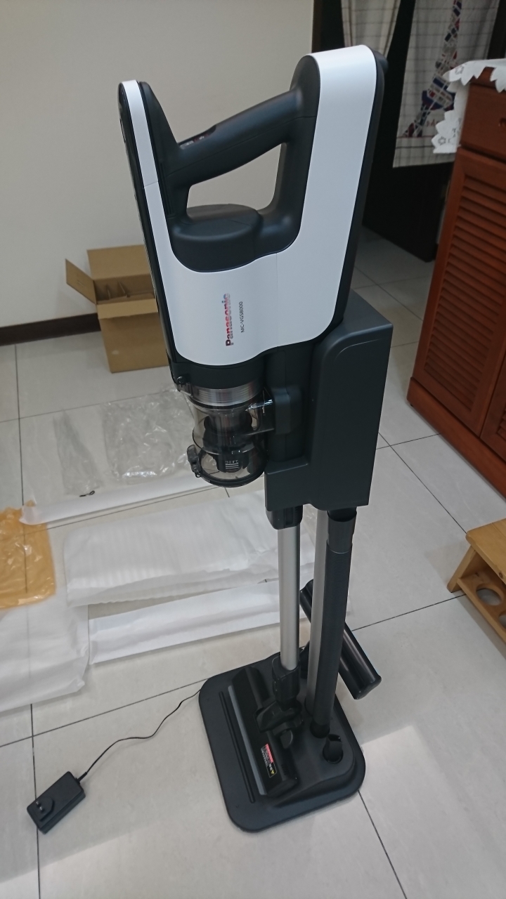 Panasonic MC-VGS8000-W吸塵器開箱（台版MC-BJ980)
