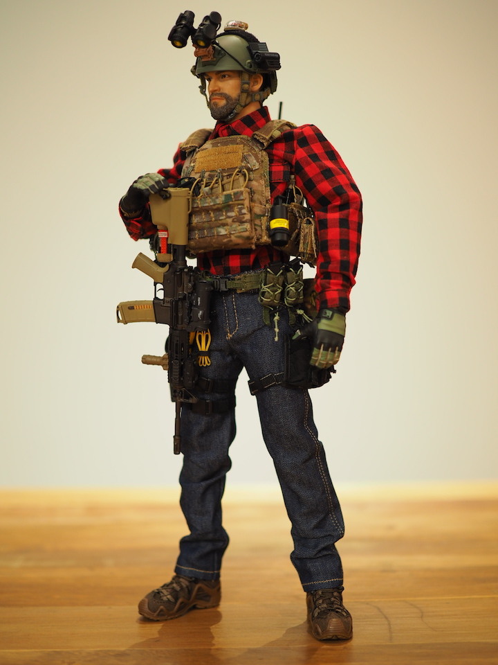 入坑! DAMTOYS 78063 US DEA SRT 1/6 軍事人偶開箱
