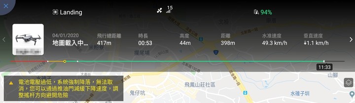 低電壓強制降落