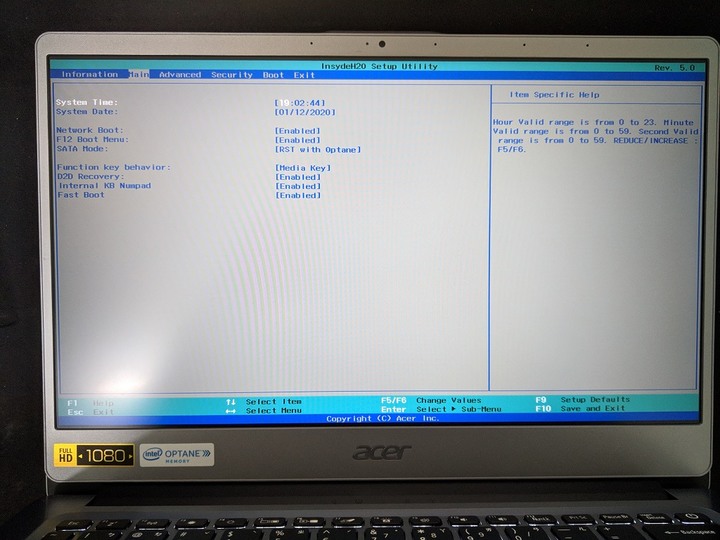 ACER S40-10 無法重灌SSD,求救!!