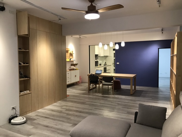 開箱 40坪40年老屋翻新自以為北歐風
