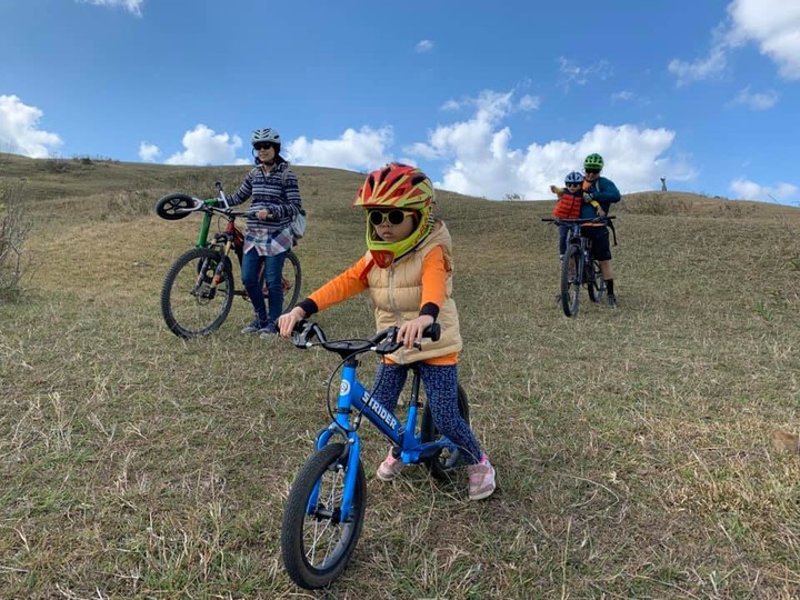 亮亮家的單車日記 - 4+2 門馬羅山三代同堂越野單車趣