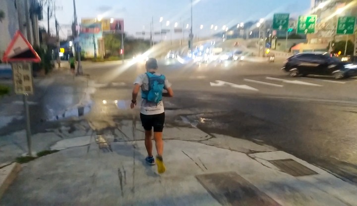 傳奇跑步人物-何信言老師的日常跑步路線
