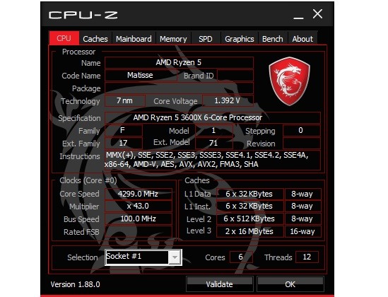 AMD Ryzen 5 3600X處理器真的很超值超頻到4.35GHz也非常穩