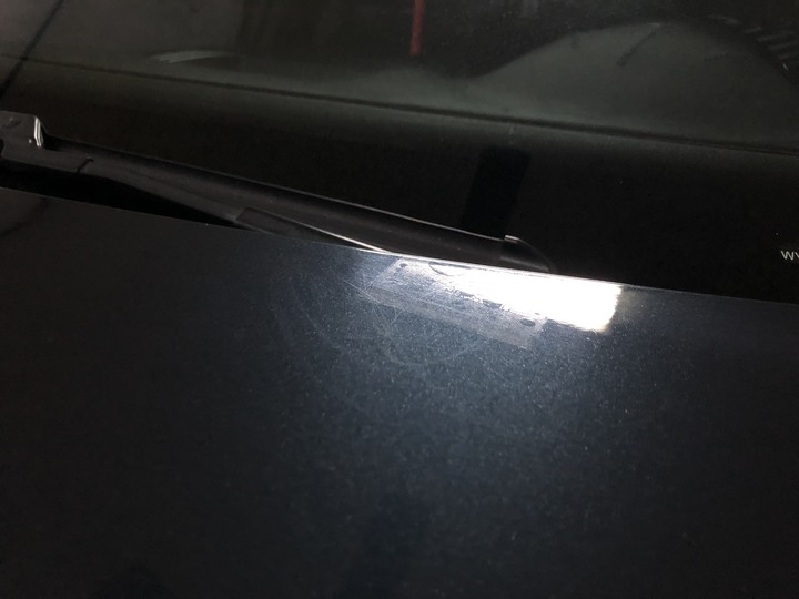 關於汽車上處理不了的痕跡