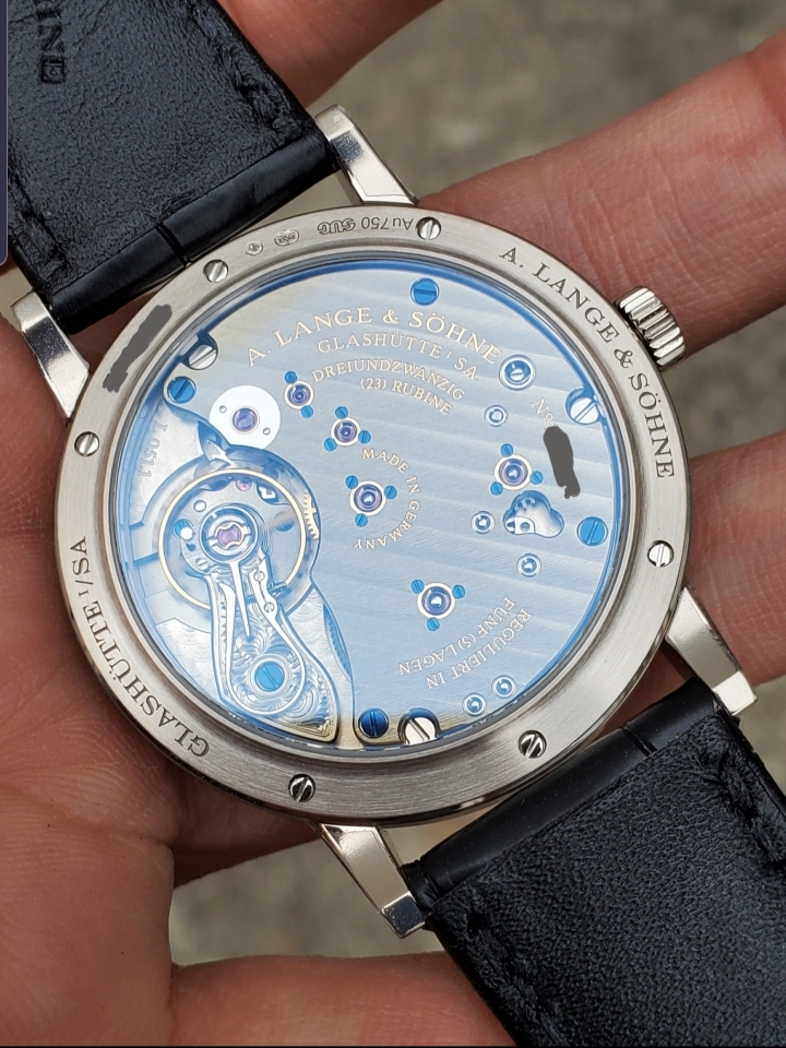 (分享開箱) 白金款A Lange & Sohne 1815