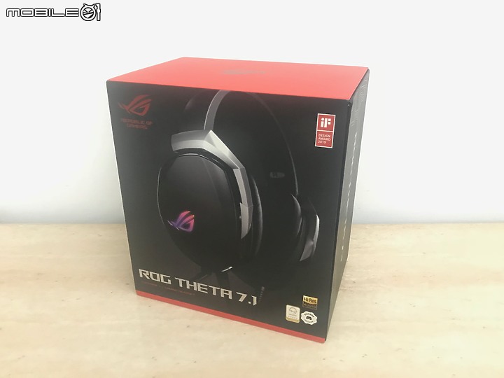領紅包入手-真7.1 ROG Theta 7.1聲道開箱分享