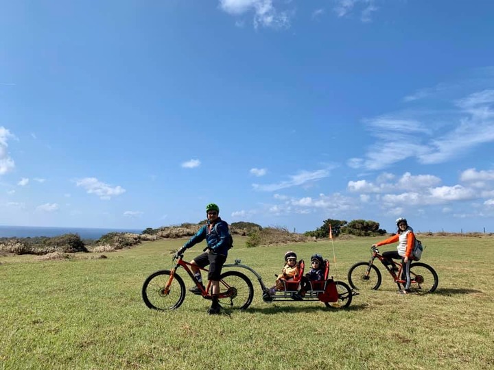亮亮家的單車日記 - 4+2 門馬羅山三代同堂越野單車趣