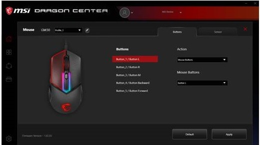 MSI 微星 CLUTCH GM30 電競滑鼠體驗心得