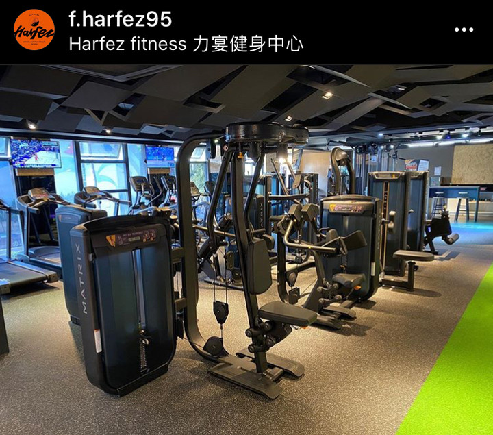 台中新開不綁約制的健身房 Harfez fitness