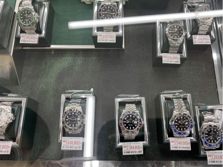 是不是我的理解錯誤，綠水鬼在日本似乎很多貨？